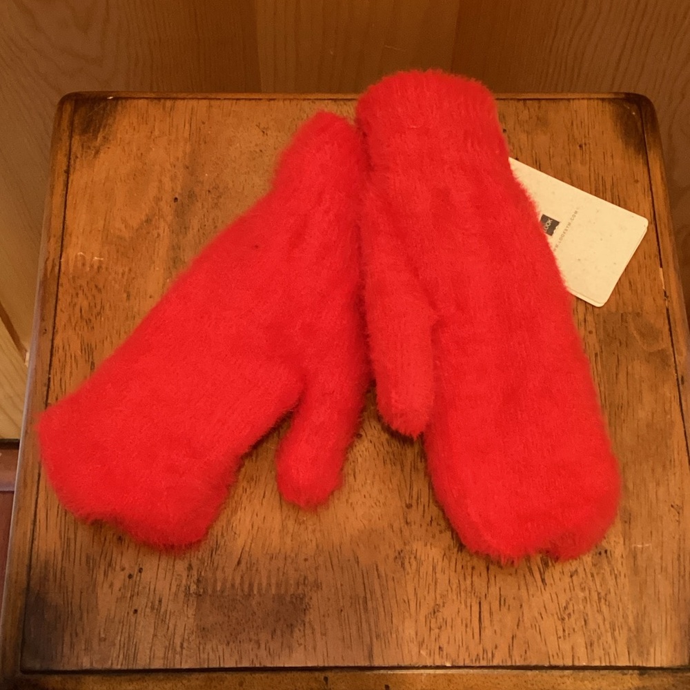 Red Lined Mittens